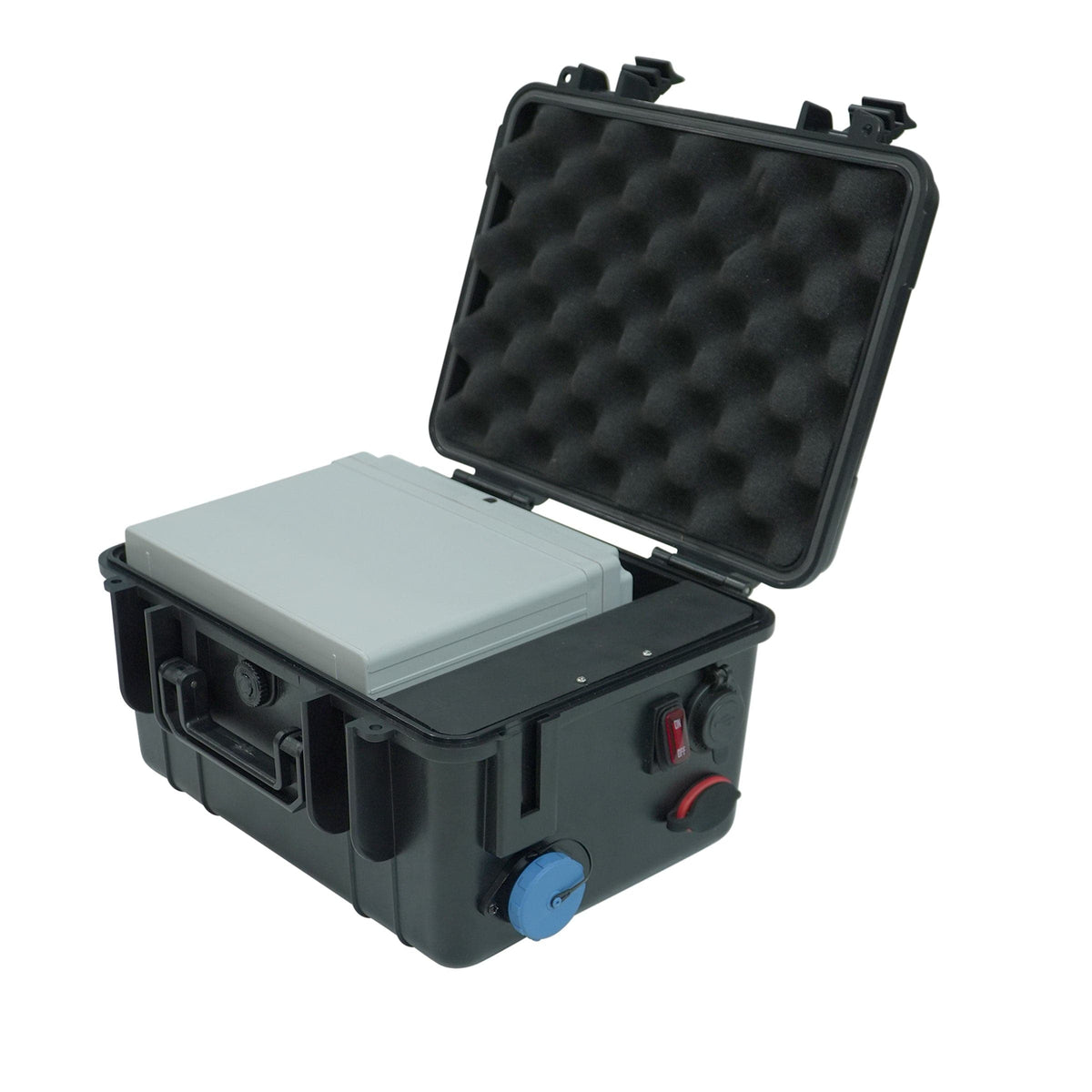 Electronics Portable Power Station with 5 Circuit Wireless Digital Switching System (batteries not included) Portable Power Station with 5 Circuit Wireless Digital Switching System (batteries not included)