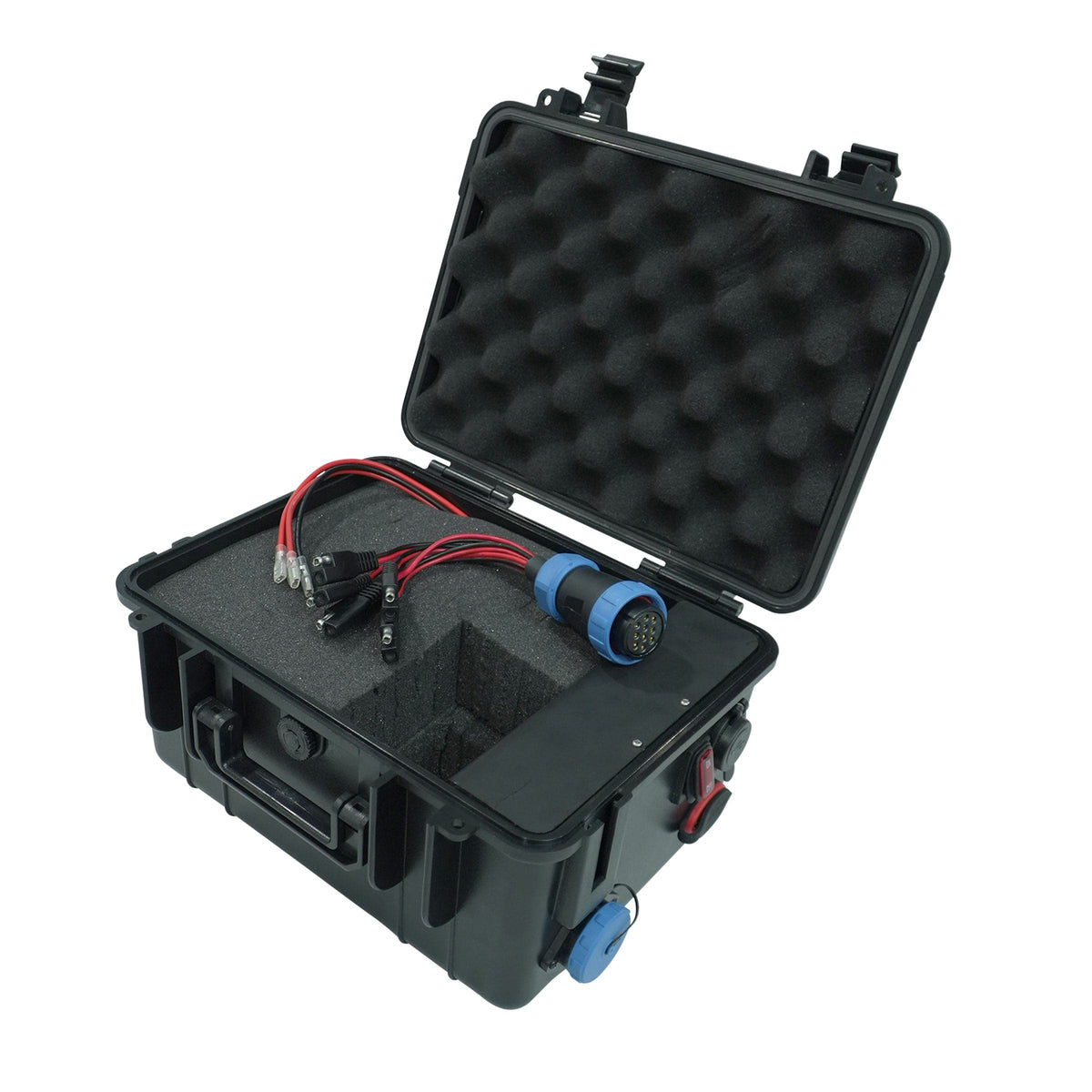 Electronics Portable Power Station with 5 Circuit Wireless Digital Switching System (batteries not included) Portable Power Station with 5 Circuit Wireless Digital Switching System (batteries not included)