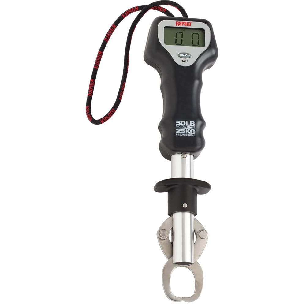 Fishing Rapala 50lb Digital Fish Gripper Scale