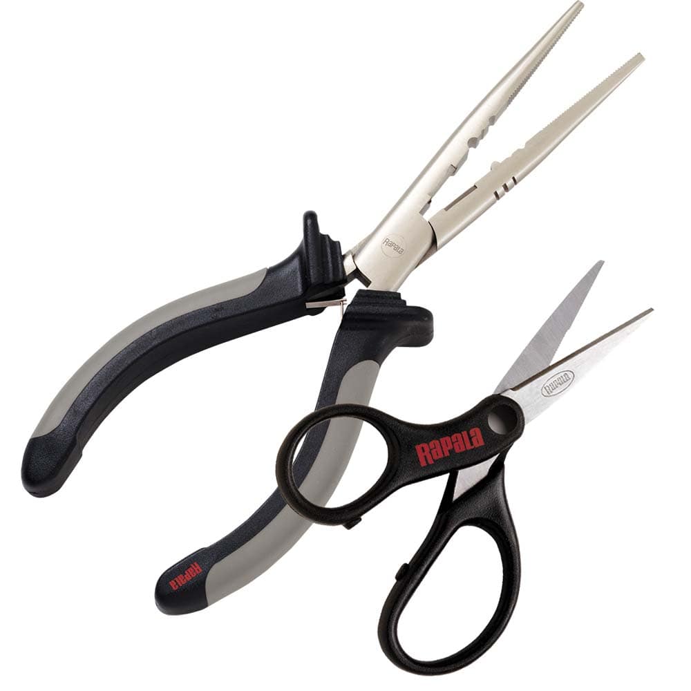 Fishing Rapala Pliers &amp; Super Line Scissors Combo