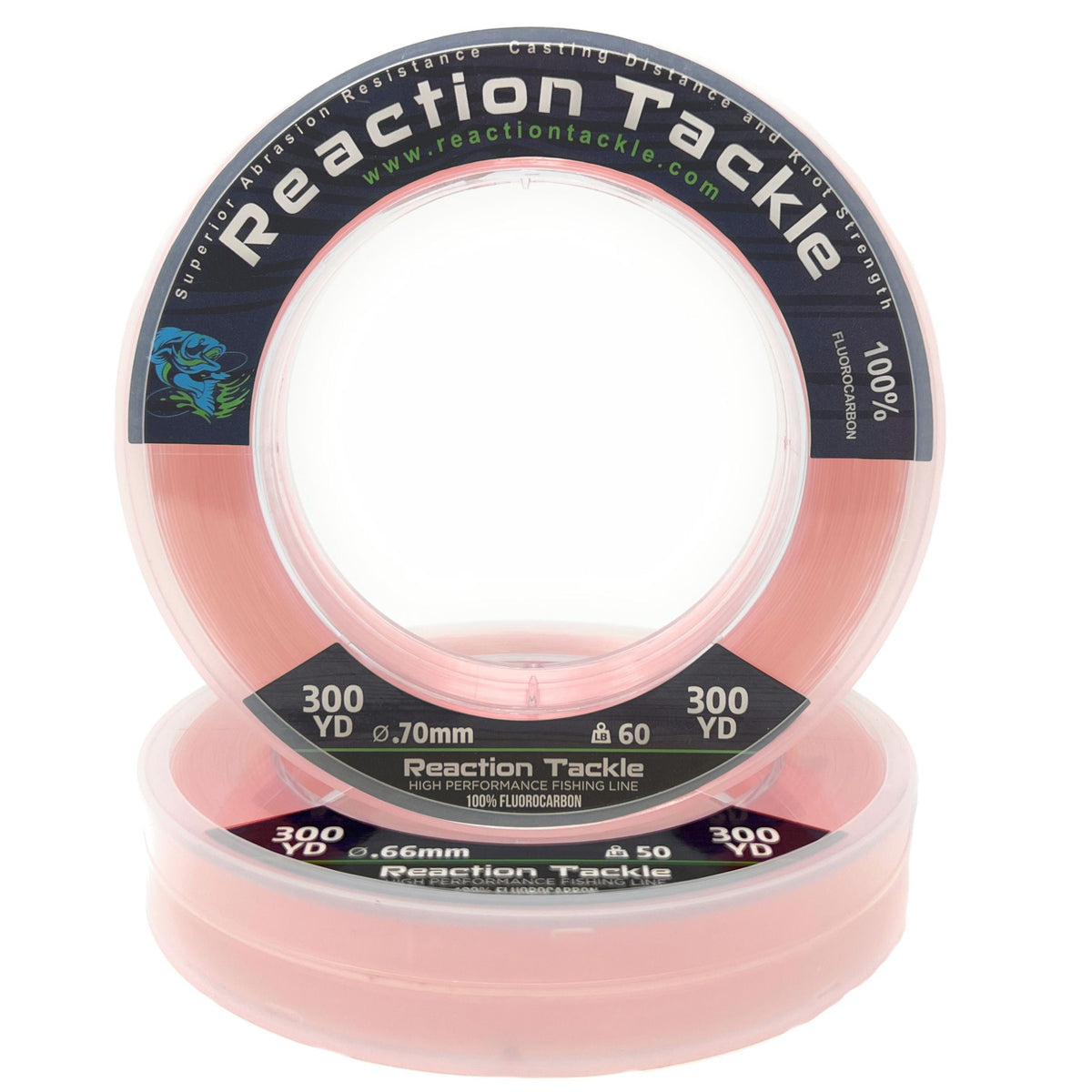 Fluorocarbon Reaction Tackle 100% Pure Fluorocarbon Fishing Line 100% Pure Fluorocarbon Fishing Line | Reaction Tackle