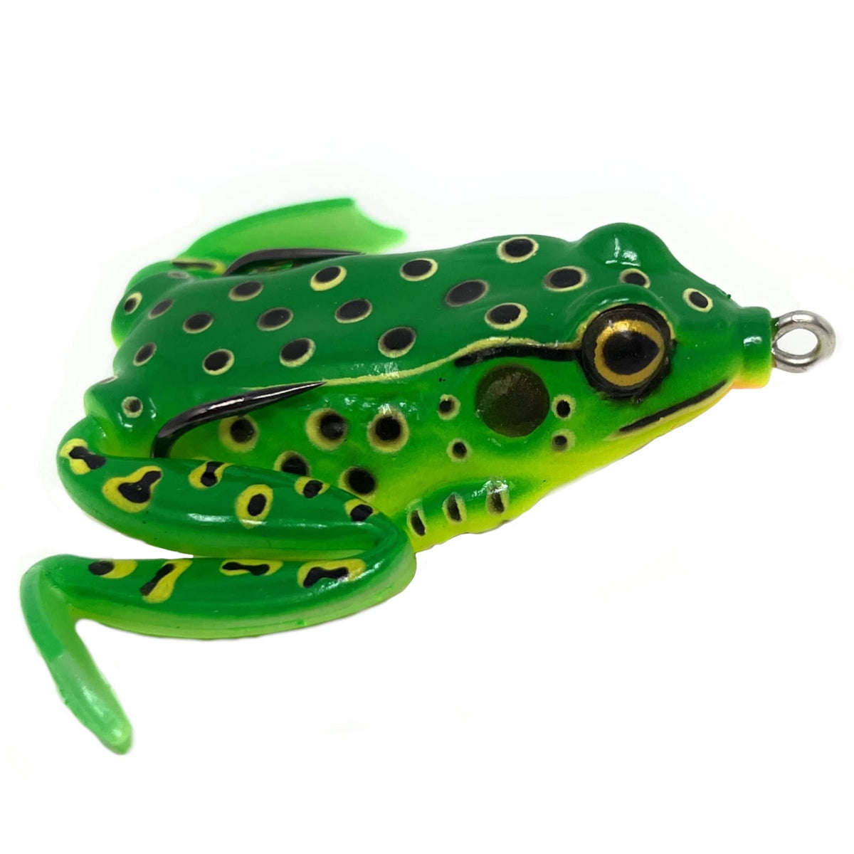 Frogs Reaction Tackle 2.25" Hollow Body Frogs – Swimming Legs (2-Pack) Bull Frog #07 Reaction Tackle 2.25" Swimming Frogs (2-Pack) - Pescador Fishing Supply