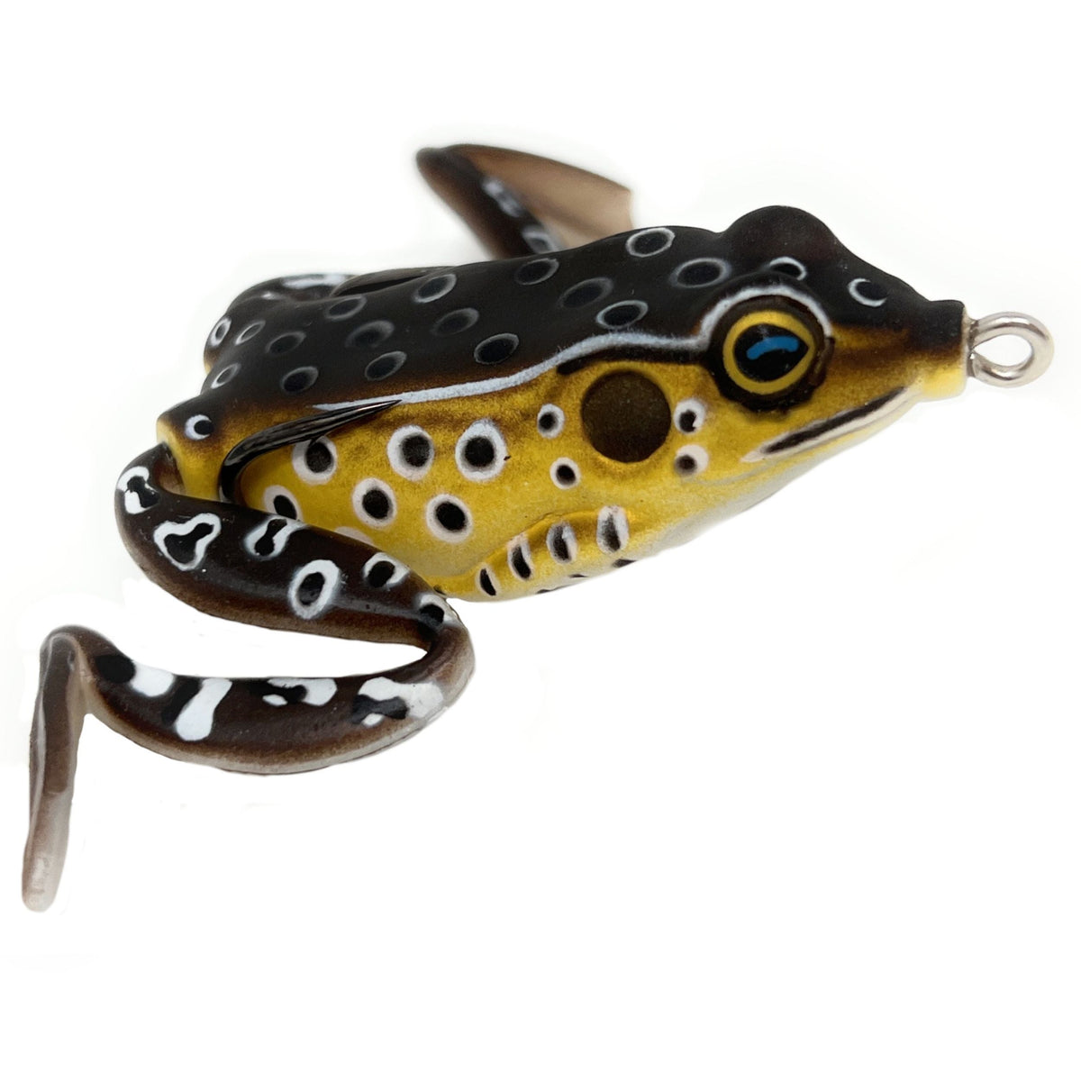 Frogs Reaction Tackle 2.25" Hollow Body Frogs – Swimming Legs (2-Pack) California Frog #29 Reaction Tackle 2.25" Swimming Frogs (2-Pack) - Pescador Fishing Supply