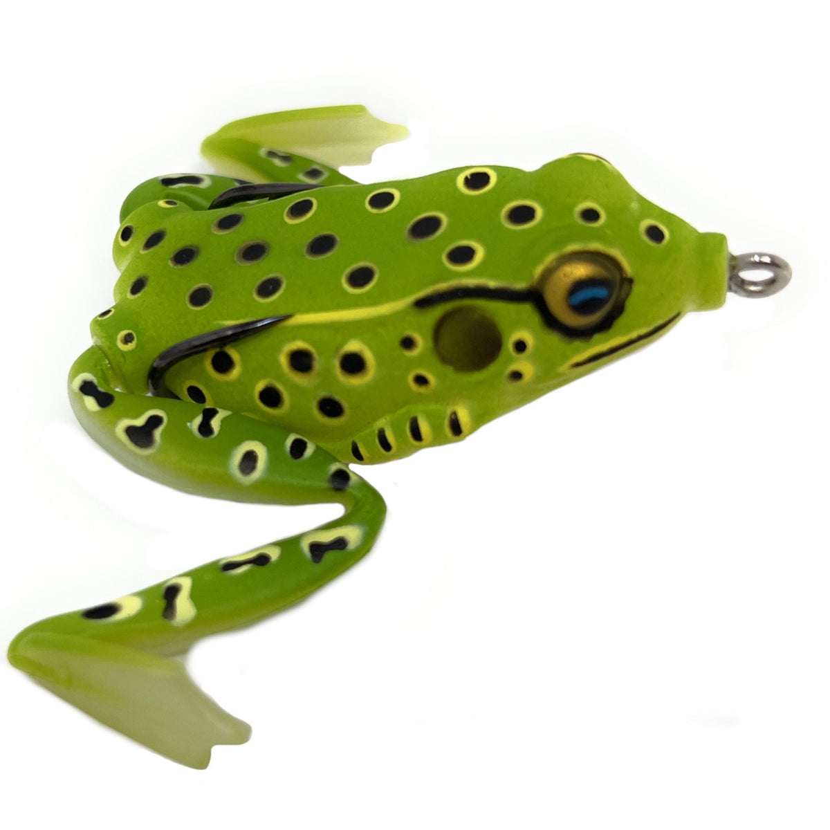 Frogs Reaction Tackle 2.25" Hollow Body Frogs – Swimming Legs (2-Pack) Green Tree Frog #20 Reaction Tackle 2.25" Swimming Frogs (2-Pack) - Pescador Fishing Supply