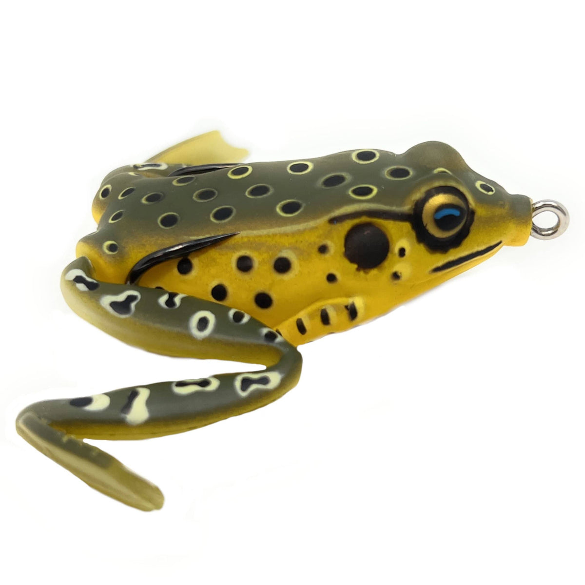 Frogs Reaction Tackle 2.25" Hollow Body Frogs – Swimming Legs (2-Pack) Swamp Frog #25 Reaction Tackle 2.25" Swimming Frogs (2-Pack) - Pescador Fishing Supply