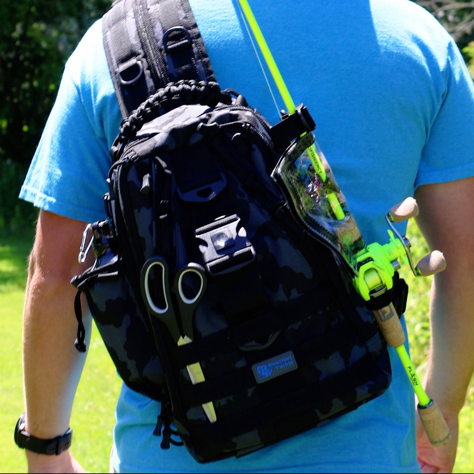 Tackle Backpack Reaction Tackle 2-in-1 Fishing Sling Bag / Backpack Reaction Tackle 2-in-1 Sling Bag / Backpack - Pescador Fishing Supply