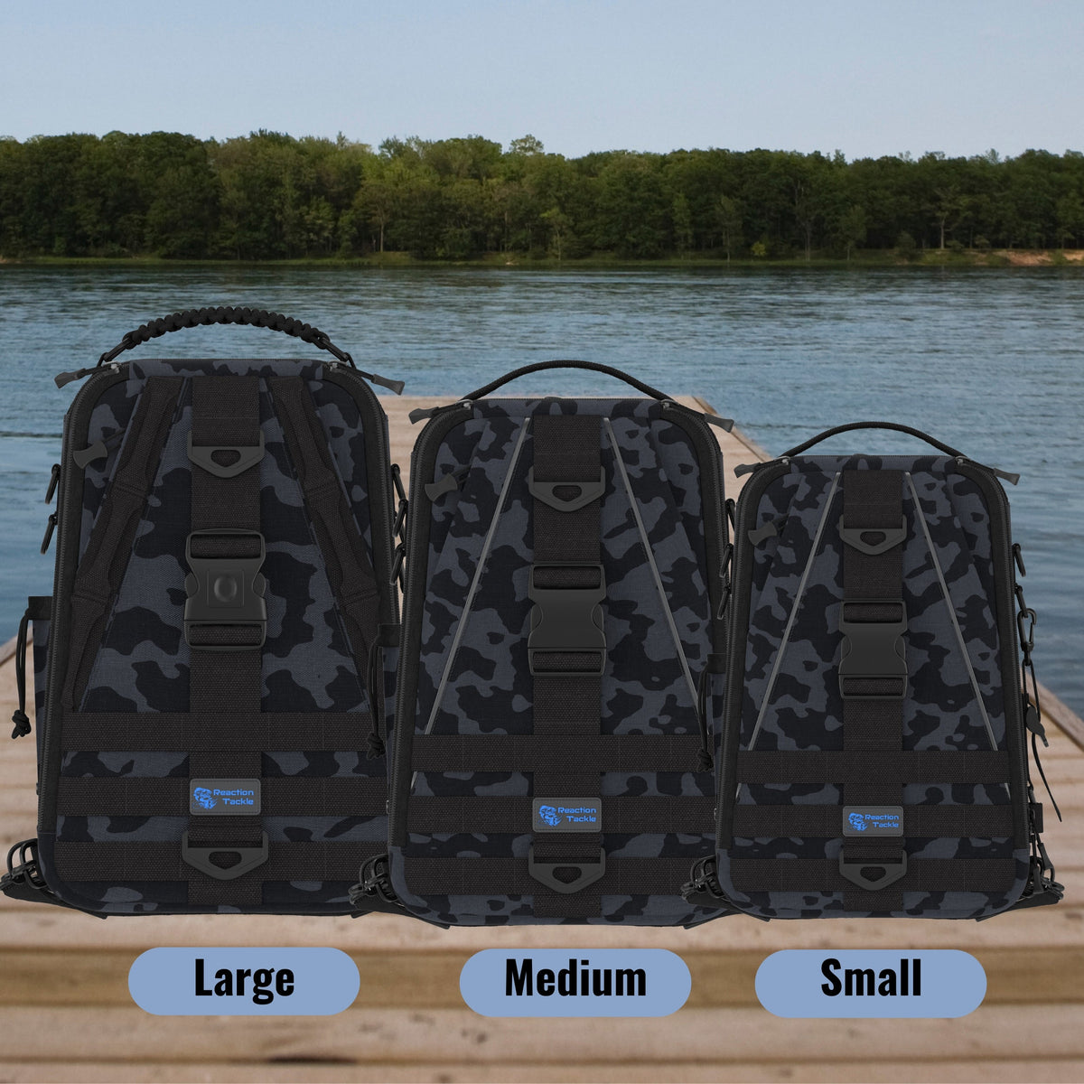 Tackle Backpack Reaction Tackle 2-in-1 Fishing Sling Bag / Backpack Reaction Tackle 2-in-1 Sling Bag / Backpack - Pescador Fishing Supply