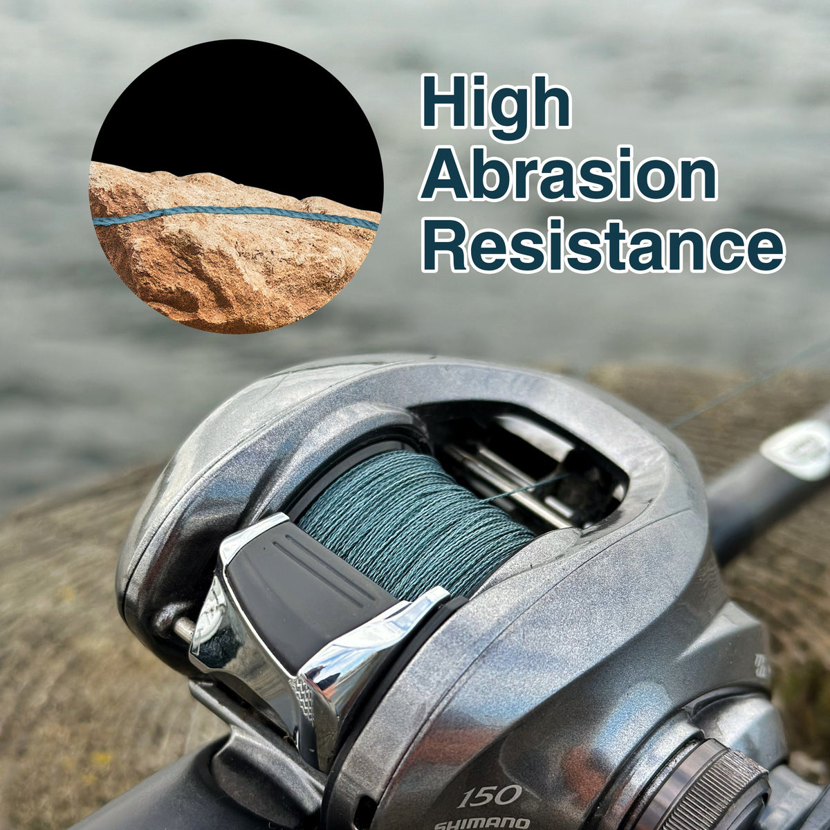 Braided Fishing Line Reaction Tackle 9 Strand Braided Fishing Line Reaction Tackle 9 Strand Braided Fishing Line