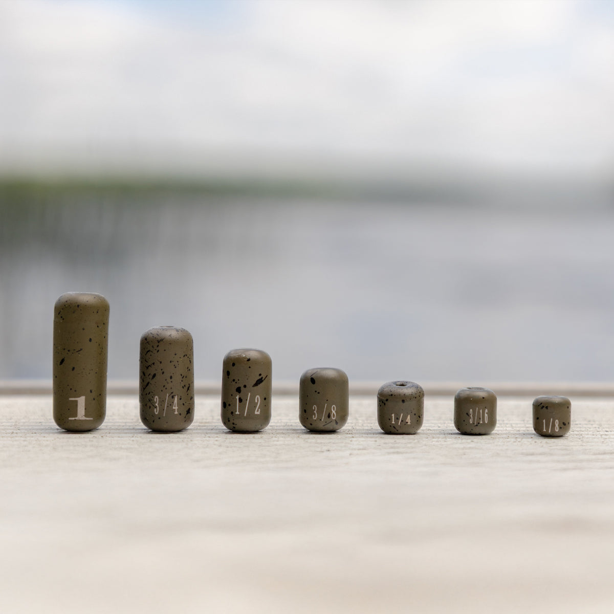 Tungsten Weights Reaction Tackle 97% Tungsten Barrel Weights – Carolina Rig Sinker Reaction Tackle Tungsten Barrel Weights – Pescador Fishing Supply