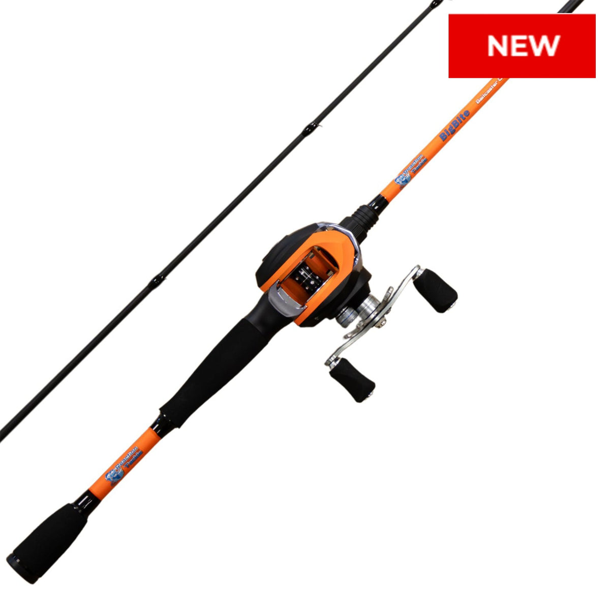 Casting Combo Reaction Tackle Big Bite Rod & Baitcasting Reel Combo BigBite- Medium/Heavy Action- Baitcasting Big Bite IM6 Carbon Rod & Reel Combo – Pescador Fishing Supply  
