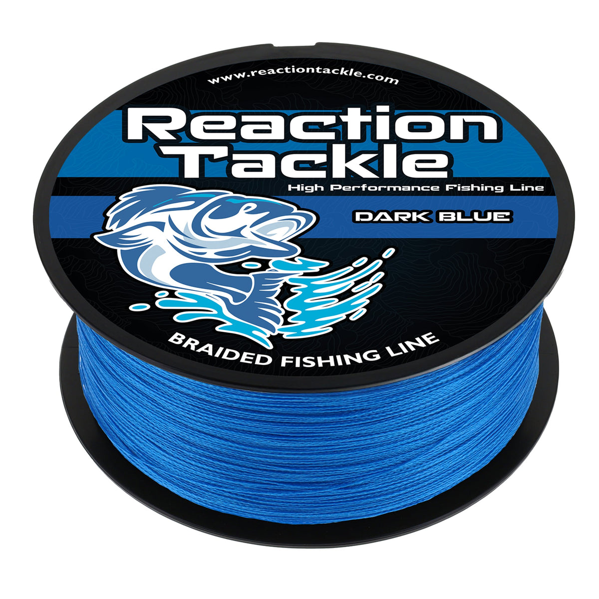 Braided Fishing Line Reaction Tackle Braided Fishing Line – Dark Blue Dark Blue Braided Fishing Line – Pescador Fishing Supply