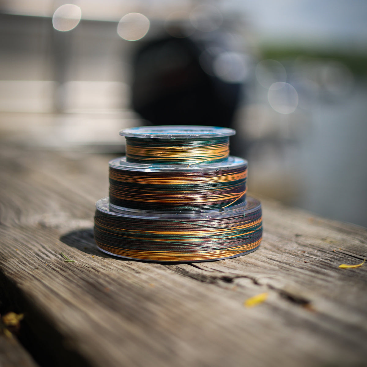 Braided Fishing Line Reaction Tackle Braided Fishing Line – Green Camo Green Camo Braided Fishing Line – Pescador Fishing Supply