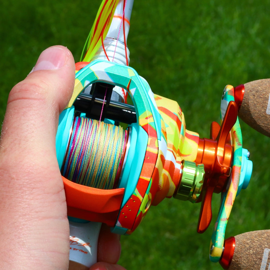 Braided Fishing Line Reaction Tackle Braided Fishing Line – Multi-Color Multi-Color Braided Fishing Line – Pescador Fishing Supply