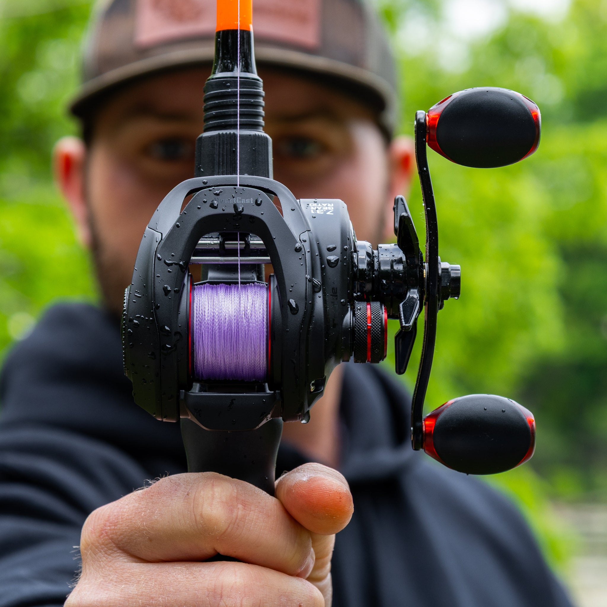 Reaction Tackle Braided Fishing Line - Purple - 50lb / 1000yds Reaction Tackle Braided Fishing Line - Purple - 50lb / 1000yds