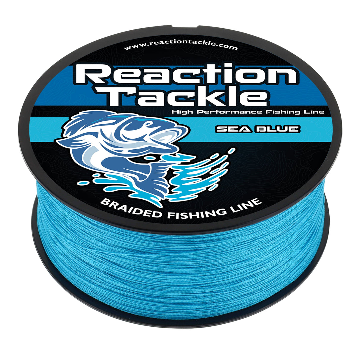 Braided Fishing Line Reaction Tackle Braided Fishing Line – Sea Blue Sea Blue Braided Fishing Line – Pescador Fishing Supply