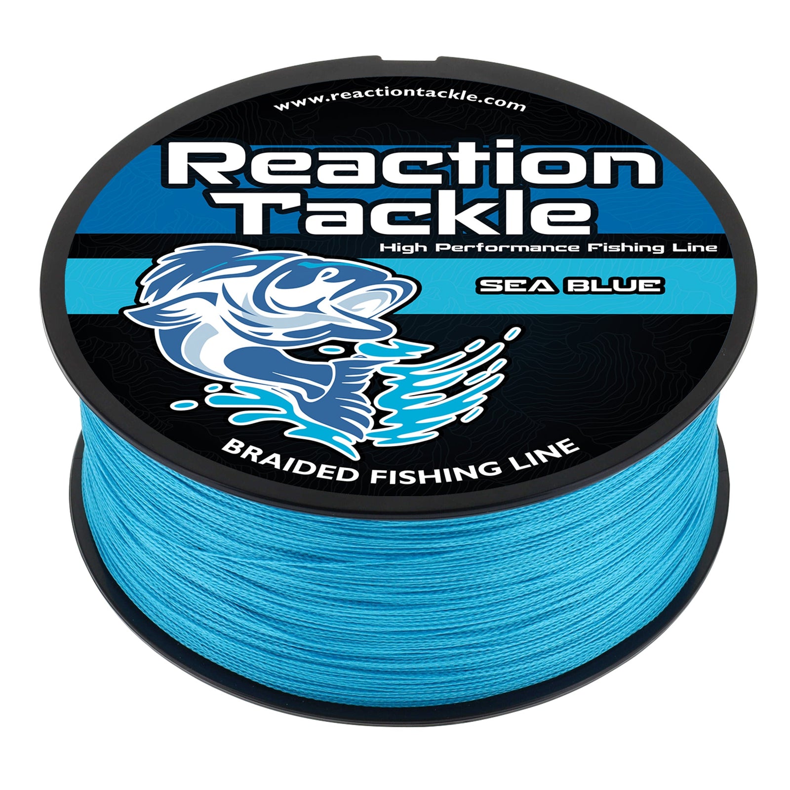 Braided Fishing Line Reaction Tackle Braided Fishing Line – Sea Blue Sea Blue Braided Fishing Line – Pescador Fishing Supply