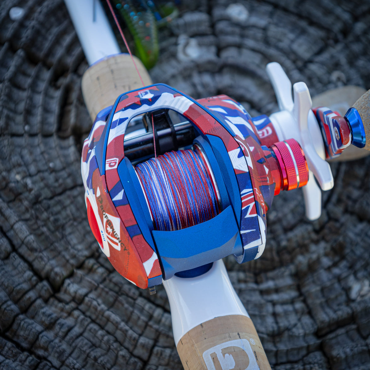 Braided Fishing Line Reaction Tackle Braided Fishing Line – USA Camo USA Camo Braided Fishing Line – Pescador Fishing Supply