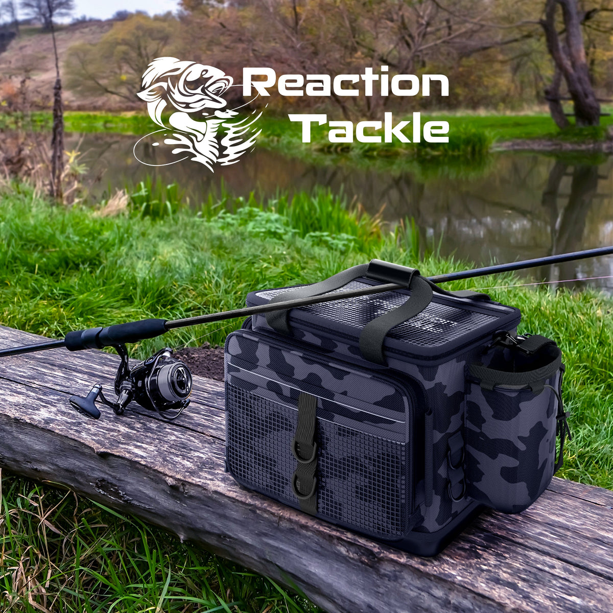 Tackle Bags Reaction Tackle Camo Tackle Bag Reaction Tackle Camo Tackle Bag - Pescador Fishing Supply