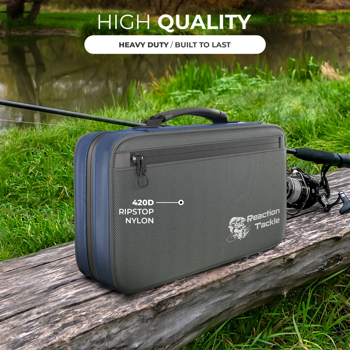 Tackle Bags Reaction Tackle Deluxe Bait Binder & Tackle Storage Deluxe Binder Reaction Tackle Deluxe Bait Binder & Storage – Pescador Fishing Supply