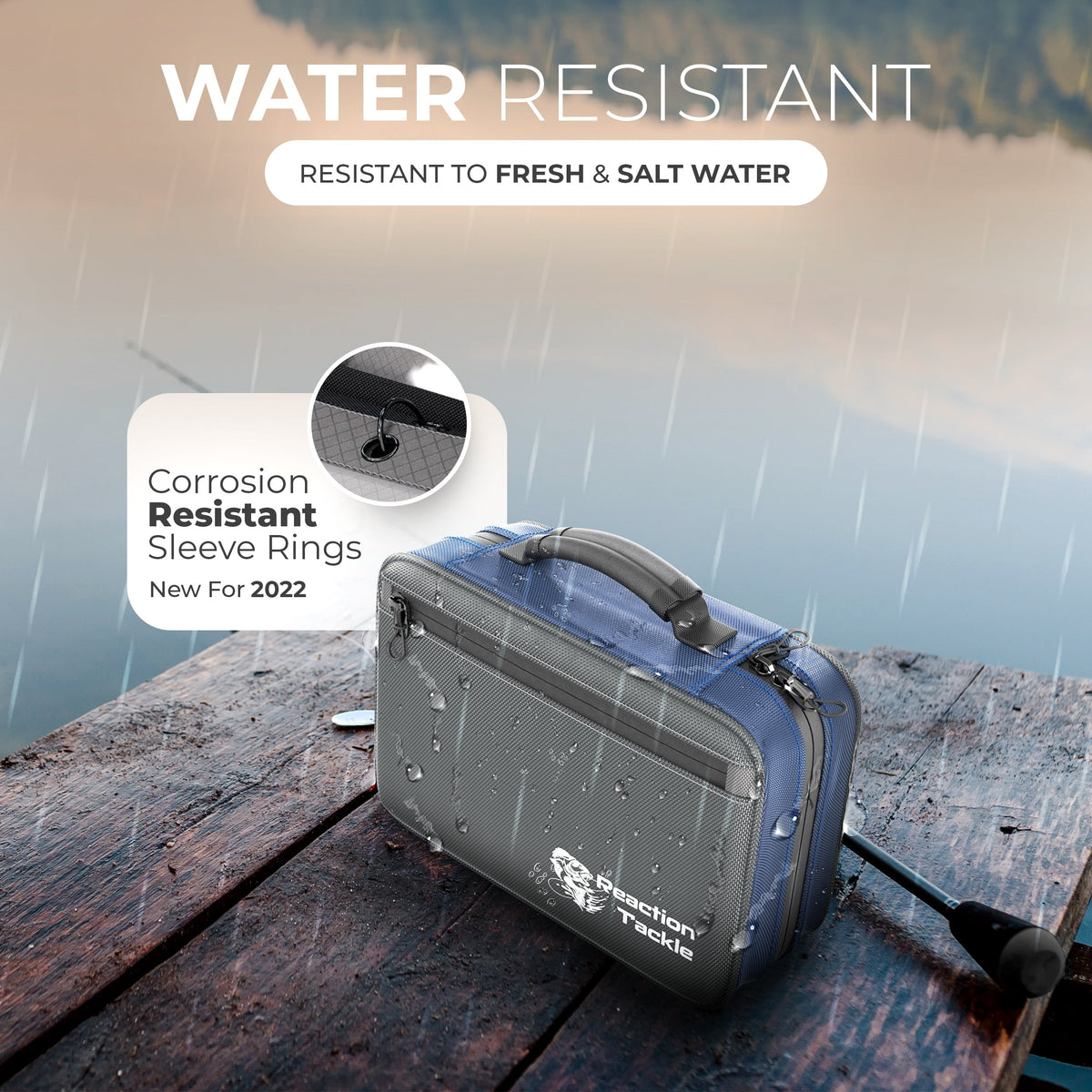 Tackle Bags Reaction Tackle Deluxe Bait Binder & Tackle Storage Deluxe Binder Reaction Tackle Deluxe Bait Binder & Storage – Pescador Fishing Supply