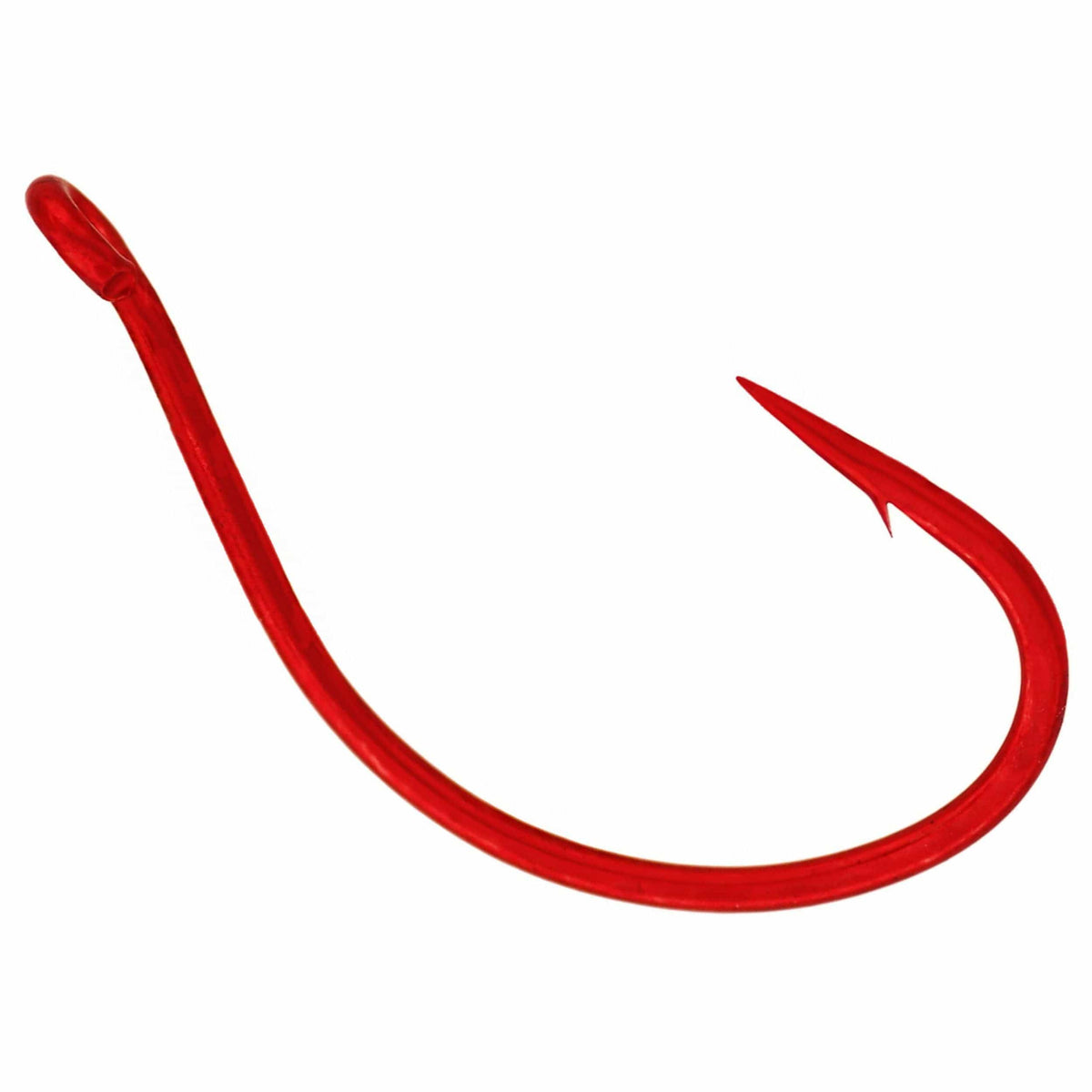 Fish Hooks Reaction Tackle Drop Shot Hooks 50-Pack – EWG Hooks #4 / Red Reaction Tackle Drop Shot Hooks 50-Pack – Pescador Fishing Supply