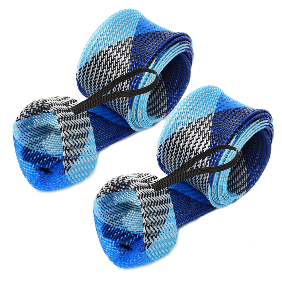 Rod Socks Reaction Tackle Fishing Rod Sock 2-Pack – Versatile Rod Protection Blue/Gray / Casting / 1.25" x 67" / Point End Reaction Tackle Fishing Rod Sock 2-Pack – Pescador Fishing Supply