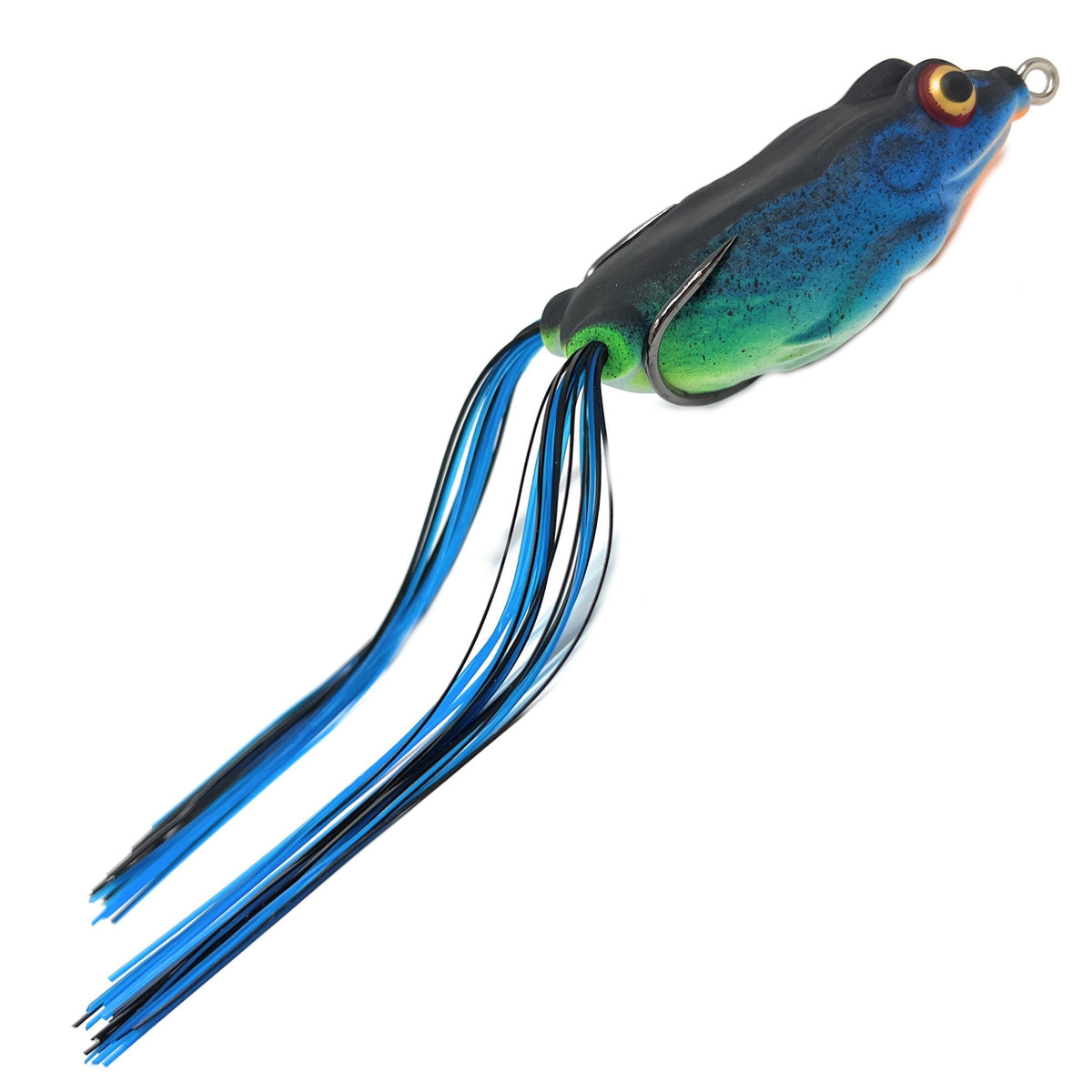 Frogs Reaction Tackle Hollow Body Frogs – 2-Pack (2.5") Blue Moon Frog #31 Reaction Tackle Hollow Body Frogs 2-Pack - Pescador Fishing Supply
