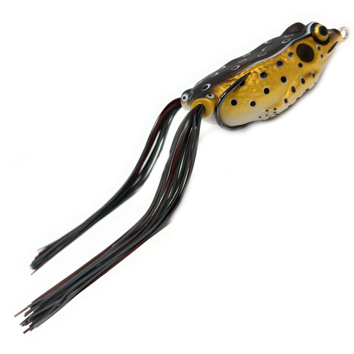 Frogs Reaction Tackle Hollow Body Frogs – 2-Pack (2.5") California Frog #29 Reaction Tackle Hollow Body Frogs 2-Pack - Pescador Fishing Supply
