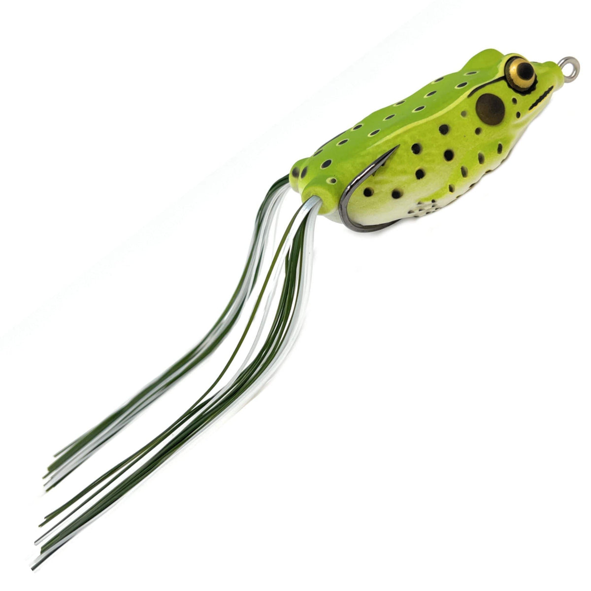 Frogs Reaction Tackle Hollow Body Frogs – 2-Pack (2.5") Green Tree Frog #20 Reaction Tackle Hollow Body Frogs 2-Pack - Pescador Fishing Supply