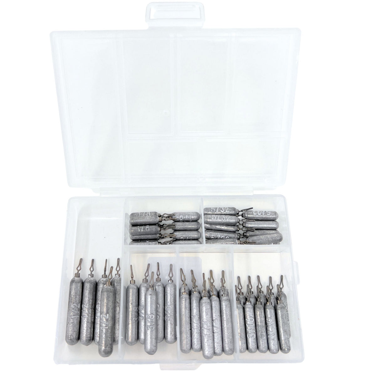 Lead Weights Reaction Tackle Lead Drop Shot Weights – Bulk Packs & Kits 50-Piece Kit Reaction Tackle Lead Drop Shot Weights – Pescador Fishing Supply  