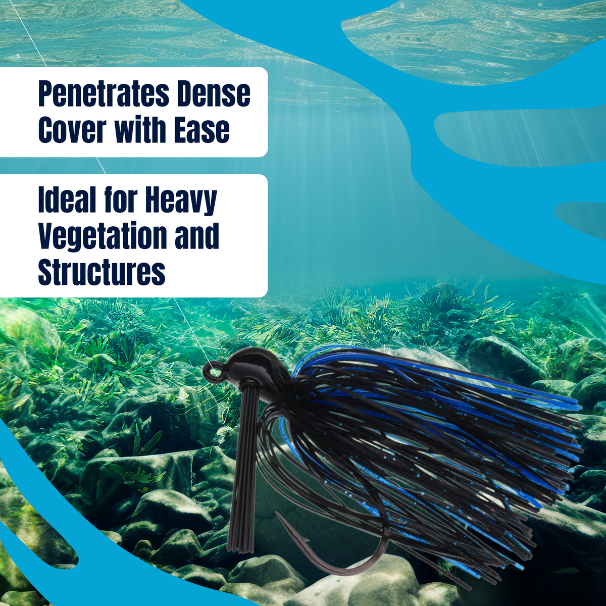 Flipping Jigs Reaction Tackle Lead Flipping Jigs 3-Pack Bass Fishing Lures Reaction Tackle Lead Flipping Jigs 3-Pack – Pescador Fishing Supply