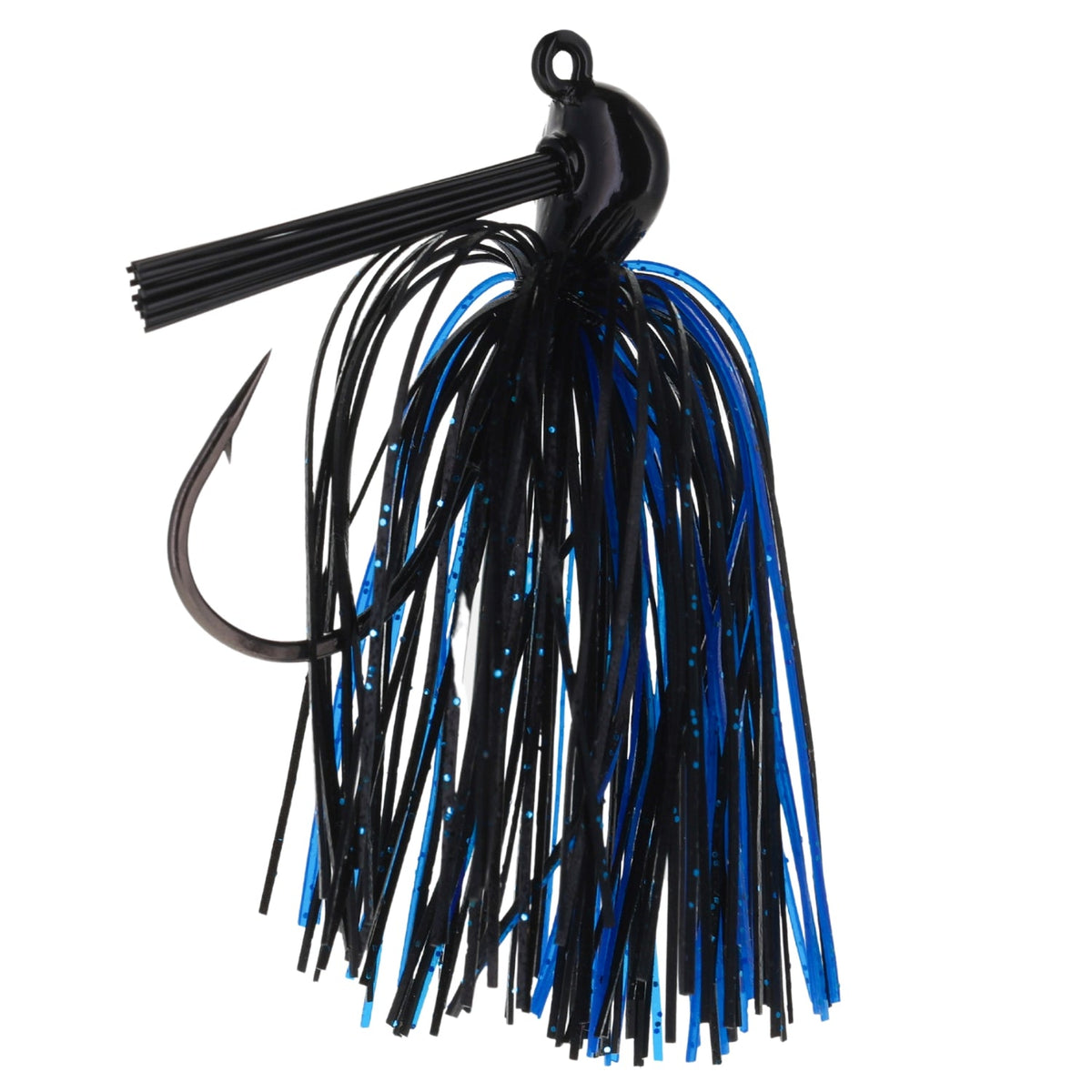 Flipping Jigs Reaction Tackle Lead Flipping Jigs 3-Pack Bass Fishing Lures Black/Blue / 1/4 oz - 3/0 Hook Reaction Tackle Lead Flipping Jigs 3-Pack – Pescador Fishing Supply