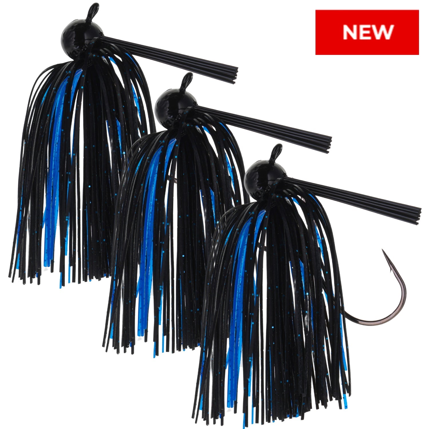 Fishing Lures Reaction Tackle Lead Football Jigs (3-Pack) Reaction Tackle Lead Football Jigs – Pescador Fishing Supply