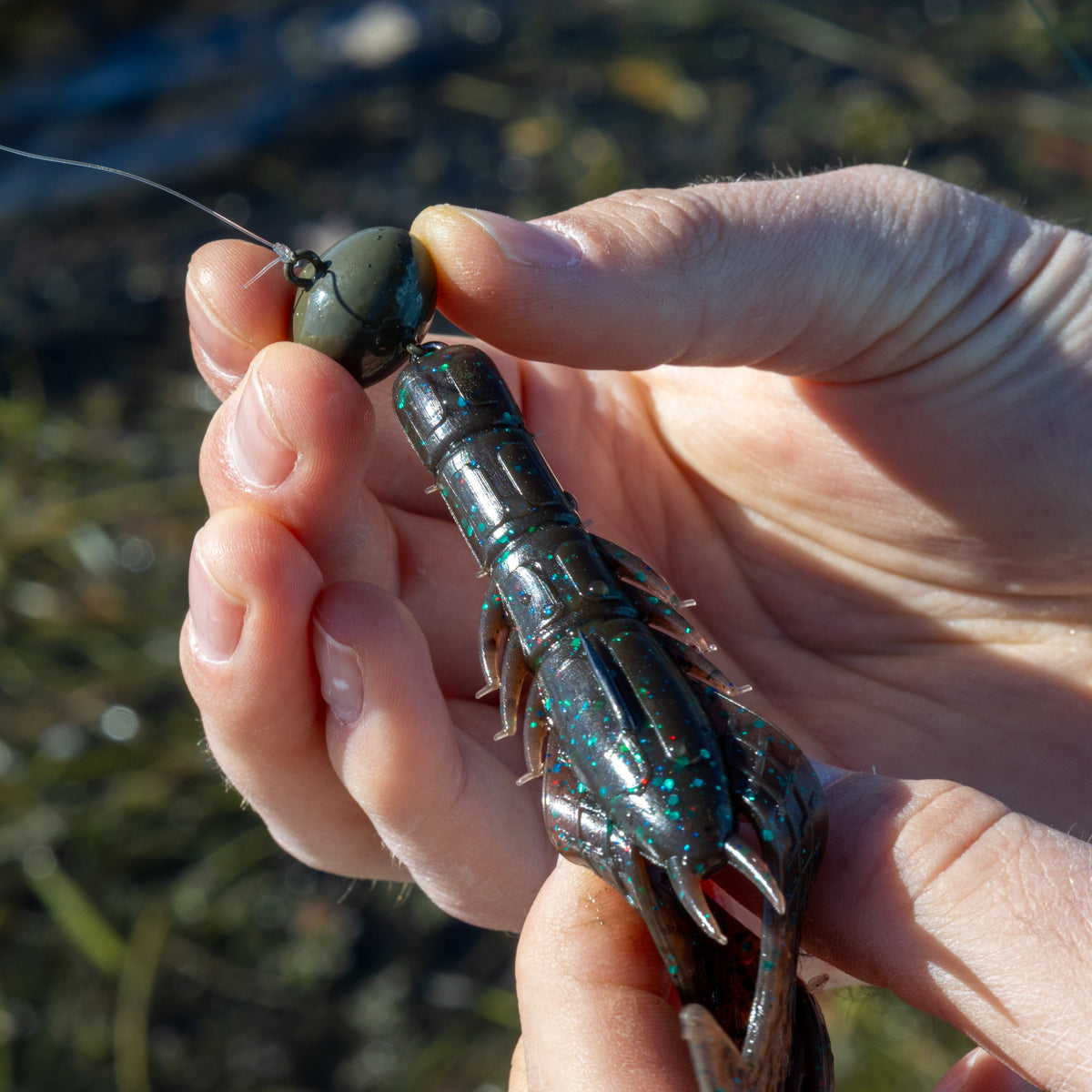 Jig Head Reaction Tackle Lead Swing Football Jigs 5-Pack Football Swing Jigs for Bass Fishing | Reaction Tackle 5-Pack