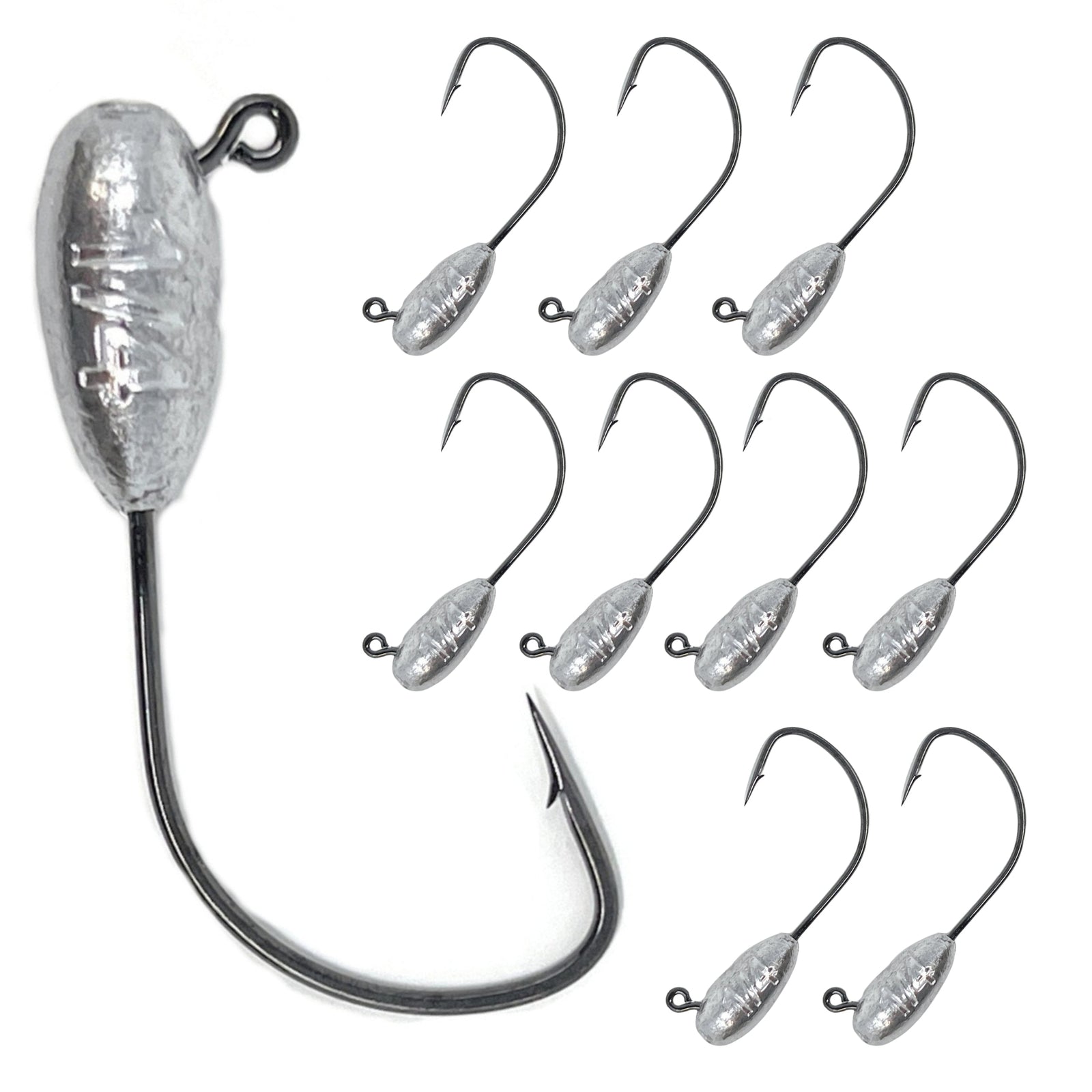 Jig Head Reaction Tackle Lead Tube Jig Heads –  10-Pack Reaction Tackle Lead Tube Jig Heads – Pescador Fishing Supply