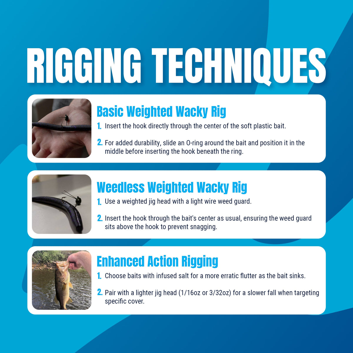 Jig Head Reaction Tackle Lead Wacky Jigs – 10-Pack Ultra-Sharp Reaction Tackle Lead Wacky Jigs – Pescador Fishing Supply