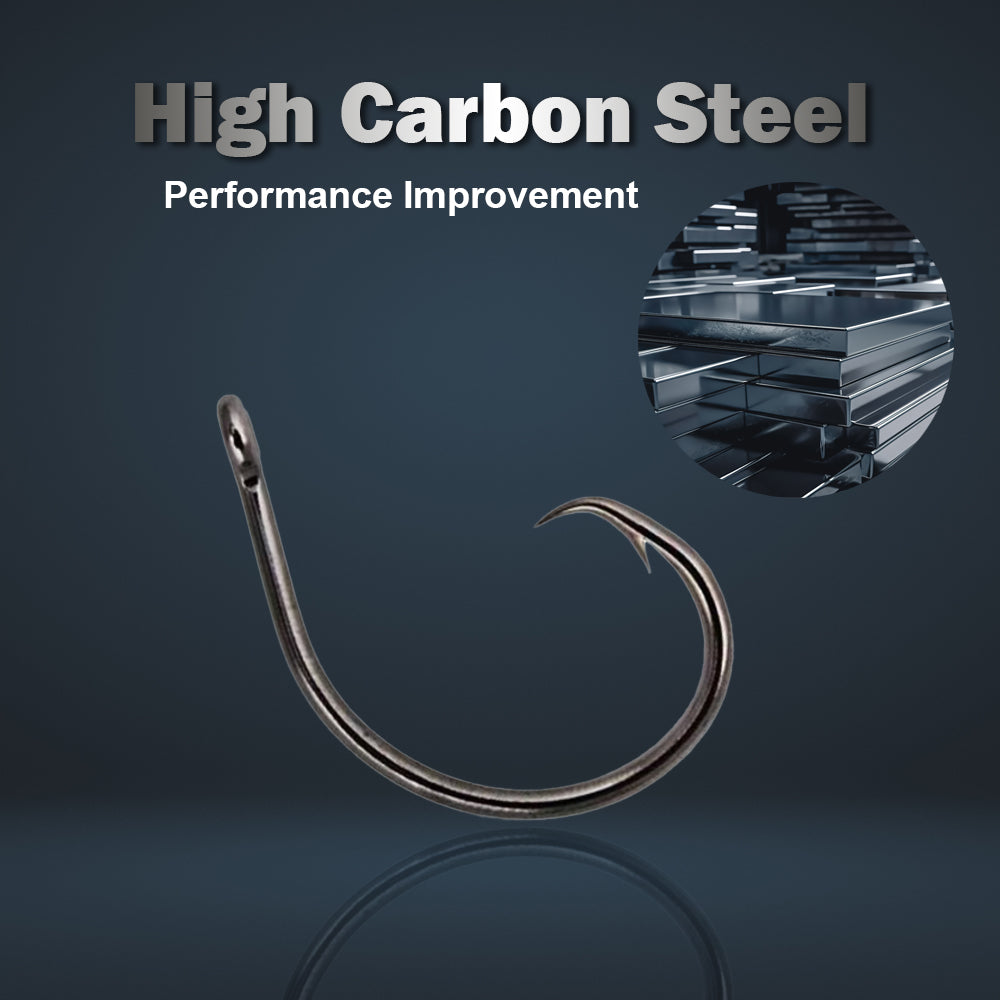 Fish Hooks Reaction Tackle Premium Circle Hooks 25-Pack – Saltwater & Freshwater Reaction Tackle Premium Circle Hooks – Pescador Fishing Supply  