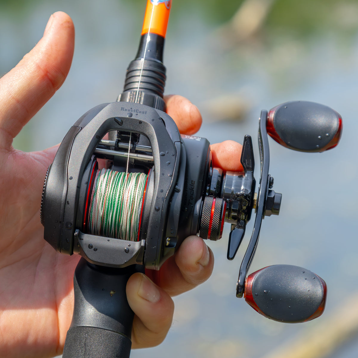 Baitcasting Reels Reaction Tackle ReactCast Baitcasting Reel 7.3:1 High-Speed Reaction Tackle ReactCast Baitcasting Reel – Pescador Fishing Supply