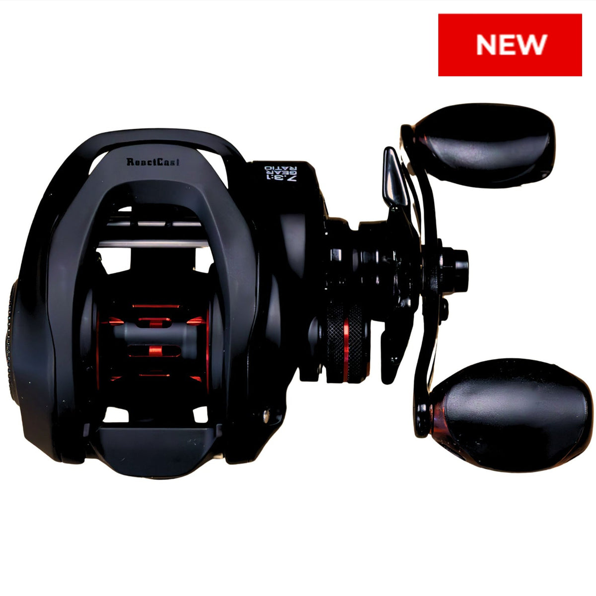 Baitcasting Reels Reaction Tackle ReactCast Baitcasting Reel 7.3:1 High-Speed Reaction Tackle ReactCast Baitcasting Reel – Pescador Fishing Supply