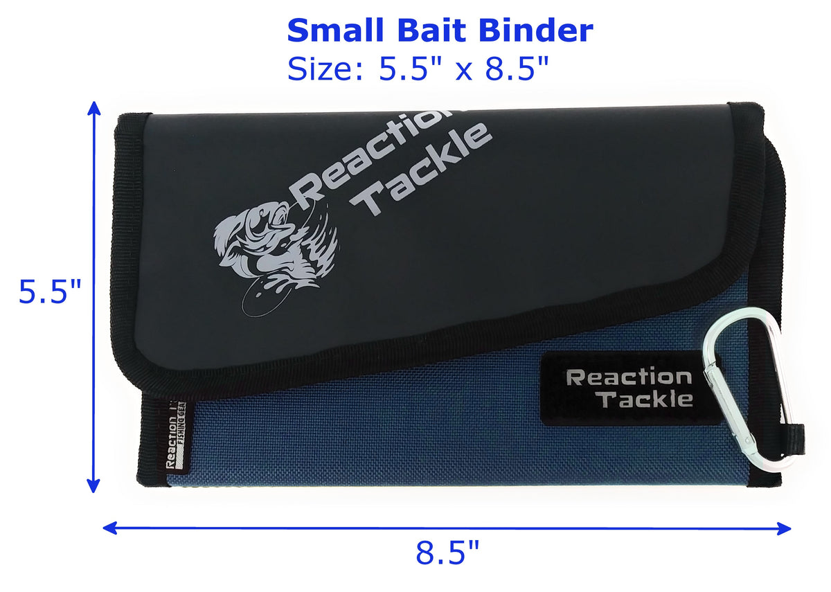 Tackle Bags Reaction Tackle Small Bait Binder Organizer Reaction Tackle Small Bait Binder Organizer – Pescador Fishing Supply