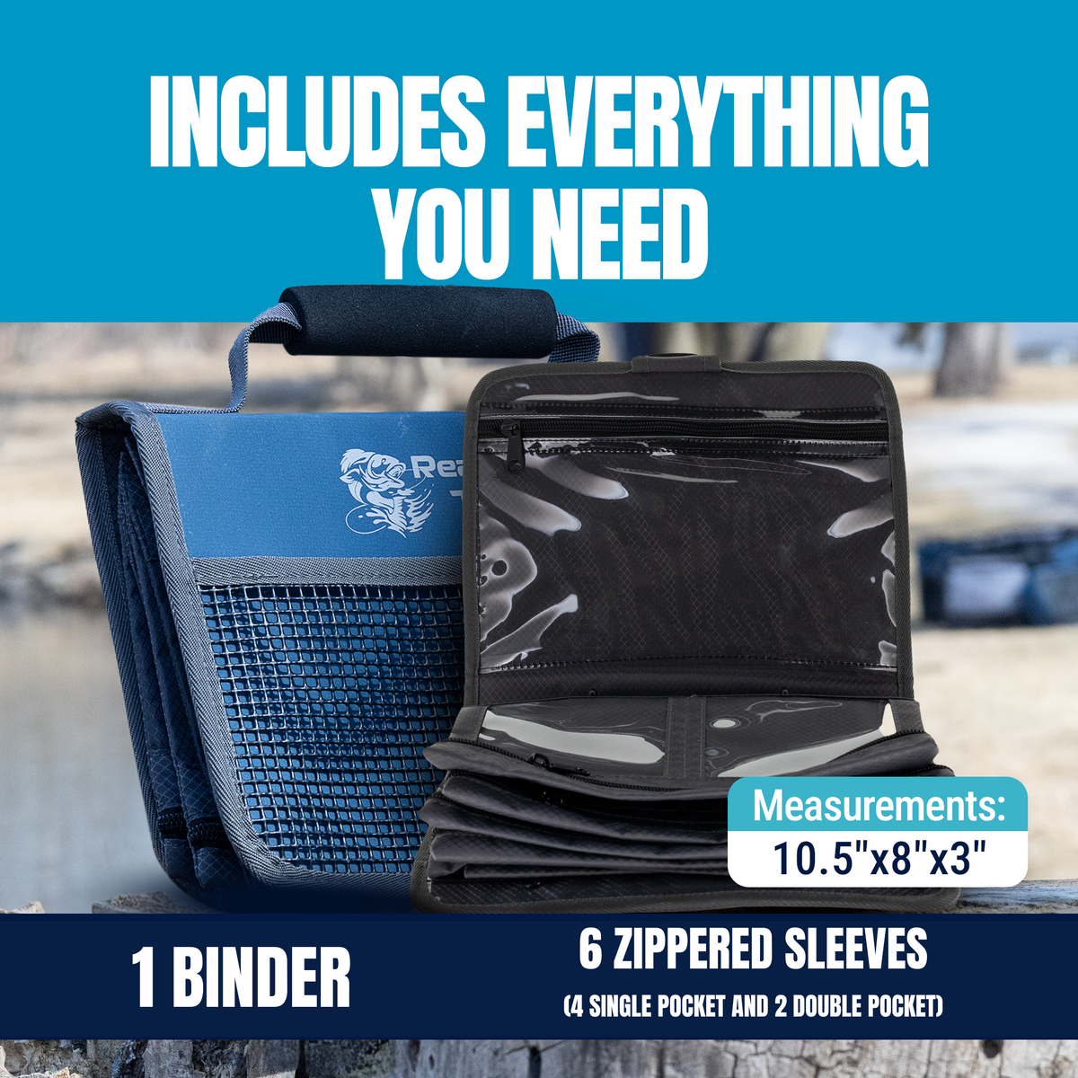 Tackle Bags Reaction Tackle Speed Binder & Tackle Storage Deluxe Speed Binder Reaction Tackle Speed Binder & Storage – Pescador Fishing Supply