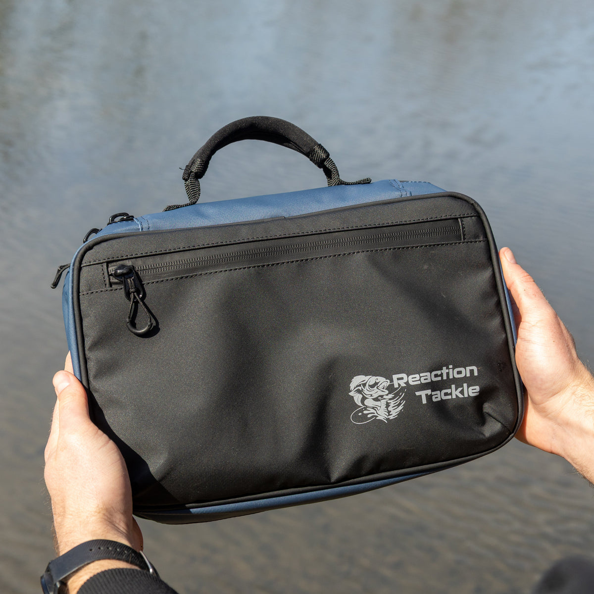 Tackle Bags Reaction Tackle Splash Proof Bait Binder & Tackle Storage Water Resistant Deluxe Binder Reaction Tackle Splash Proof Bait Binder – Pescador Fishing Supply