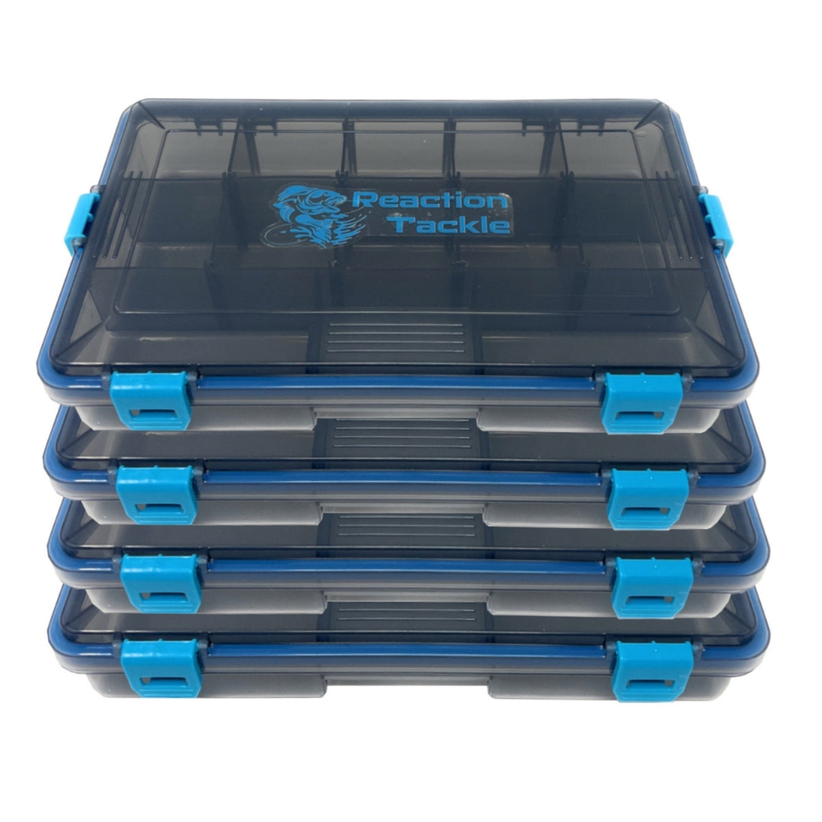 Tackle Boxes Reaction Tackle Standard Waterproof Tackle Tray 3600 4-Pack Reaction Tackle Standard Waterproof Tackle Tray – Pescador Fishing Supply