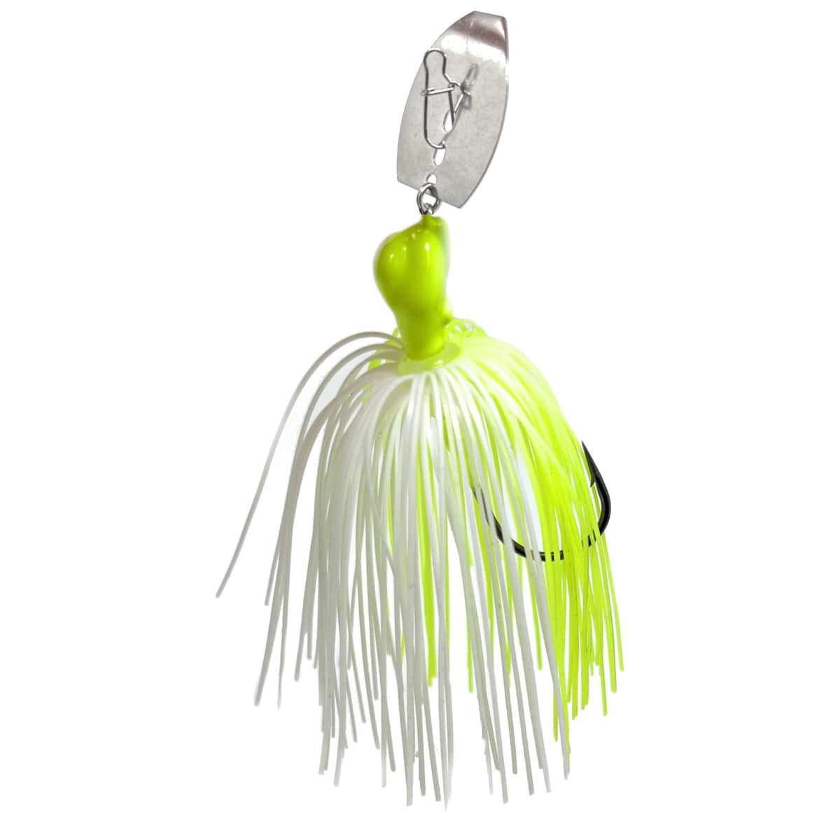 Bladed Jigs Reaction Tackle Tungsten Breaker Blade Jigs – 2 Pack Chartreuse White / 1/4 oz (2-pack) Reaction Tackle Tungsten Breaker Blade Jigs – Pescador Fishing Supply