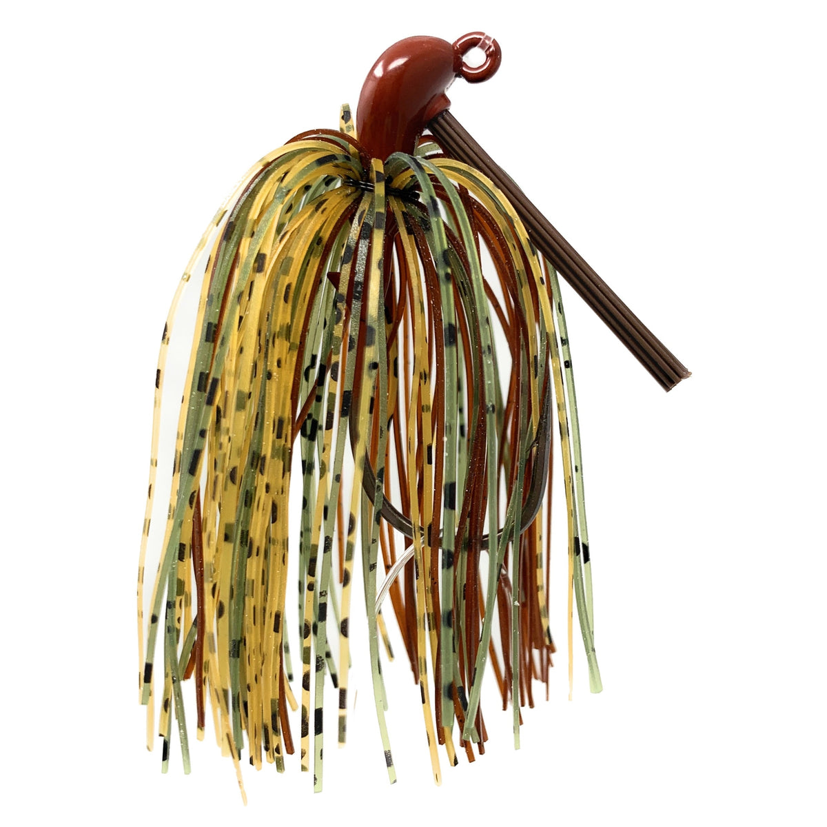 Flipping Jigs Reaction Tackle Tungsten Flipping Jigs – 2 Pack Camo craw / 3/8 oz (2-pack) Reaction Tackle Tungsten Flipping Jigs – Pescador Fishing Supply