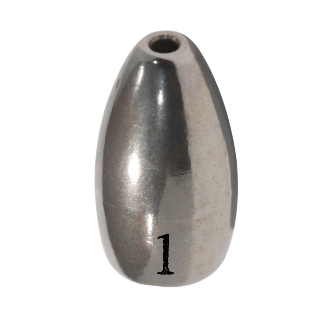 Tungsten Weights Reaction Tackle Tungsten Flipping Weights Silver / 1 oz (4 per pack) Reaction Tackle Tungsten Flipping Weights – Pescador Fishing Supply