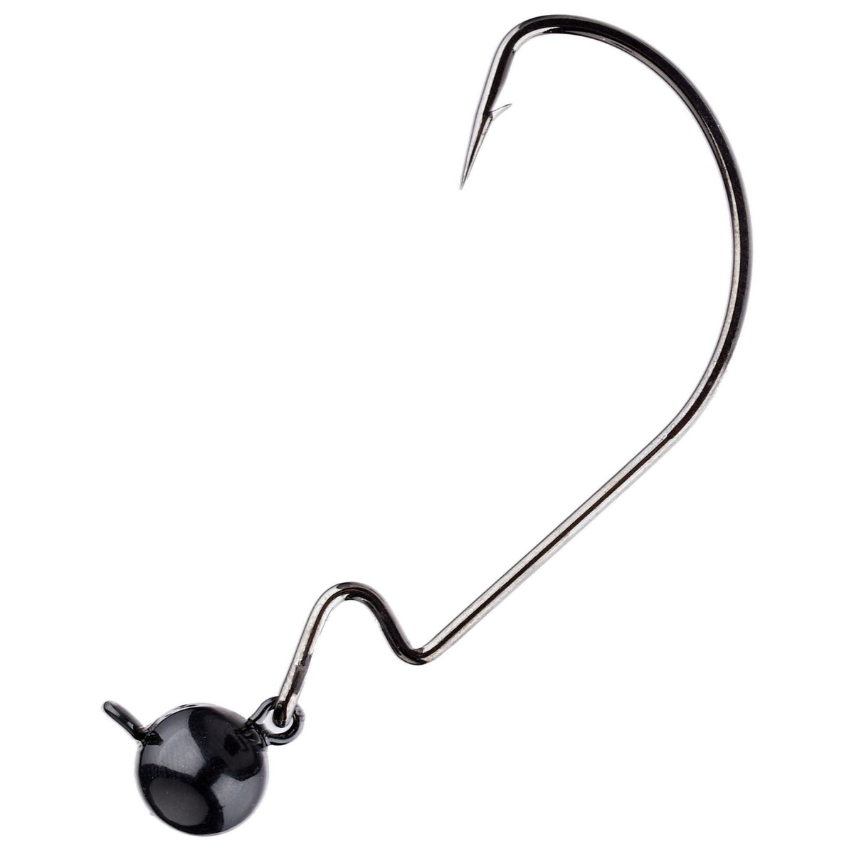 Jig Head Reaction Tackle Tungsten Football Swing Jig Heads – 3 Pack Black / 1/4 oz Tungsten Football Swing Jig Heads – Pescador Fishing Supply