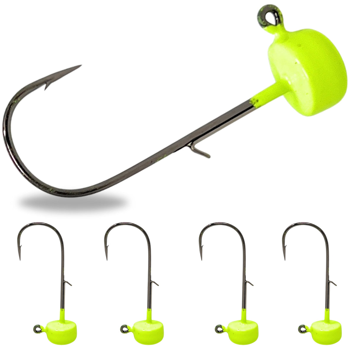 Jig Head Reaction Tackle Tungsten Ned Rig Shroom Jigs – 5 Pack Reaction Tackle Tungsten Ned Rig Shroom Jigs – Pescador Fishing Supply