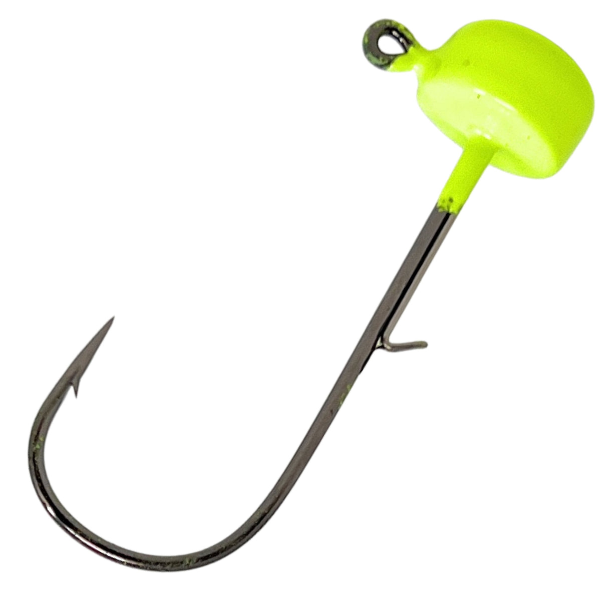 Jig Head Reaction Tackle Tungsten Ned Rig Shroom Jigs – 5 Pack Chartreuse / 1/15 oz Reaction Tackle Tungsten Ned Rig Shroom Jigs – Pescador Fishing Supply