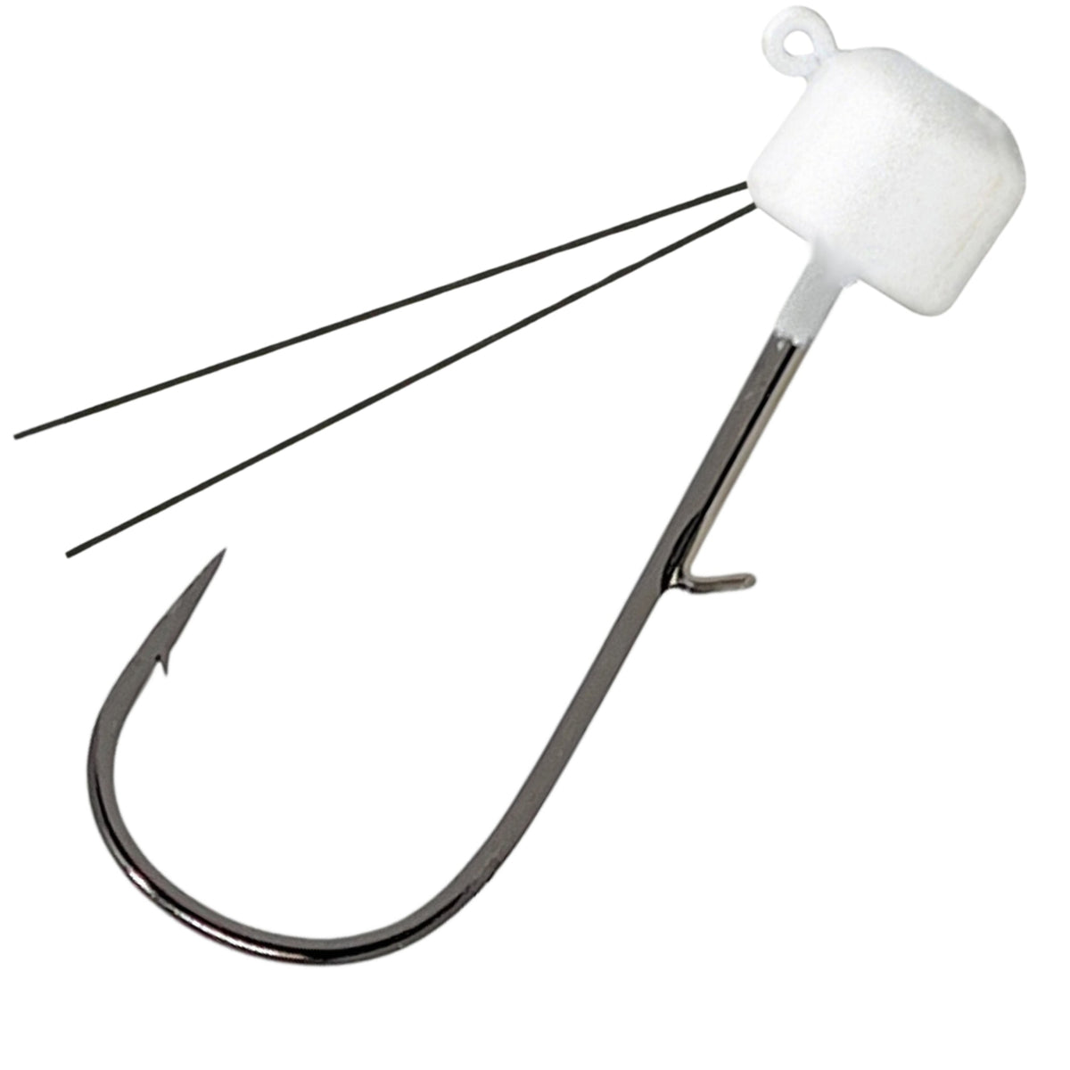 Jig Head Reaction Tackle Tungsten Ned Rig Shroom Jigs – 5 Pack White (weedless) / 1/15 oz Reaction Tackle Tungsten Ned Rig Shroom Jigs – Pescador Fishing Supply